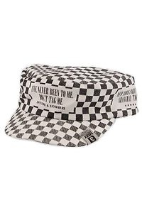 Maison Mihara Yasuhiro Check Printed Work Cap