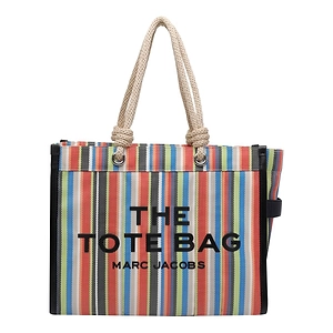The Stripe Mesh Large Tote Bag