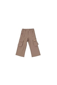 Manila Grace Kids Wide-Leg Cargo Trousers