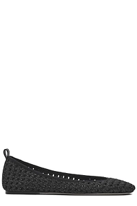 The Logo Ribbon Ballet Flats