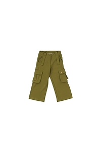 Manila Grace Kids Wide-Leg Cargo Trousers