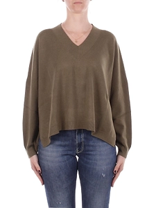 Manila Grace Long Sleeved V-Neck Jumper