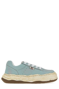 Maison Mihara Yasuhiro Oliver Og Shrink Leather Low-Top Sneakers
