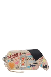 Marc Jacobs The Punk Scribble Snapshot Crossbody Bag