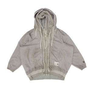 Maison Mihara Yasuhiro Triple Layered Zip-Up Hoodie
