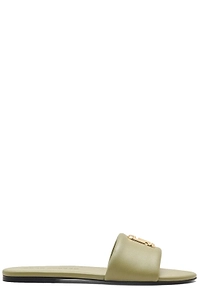 Marc Jacobs The Snapshot Logo Slide Sandals