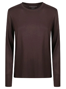 Majestic Filatures Crewneck Long-Sleeve Top