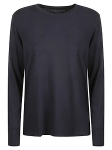 Majestic Filatures Crewneck Long-Sleeve Top