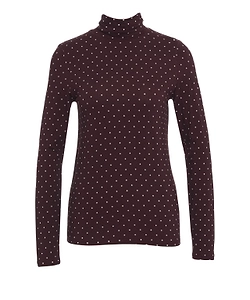 Majestic Filatures All-Over Pattern Slim Fit T-Shirt