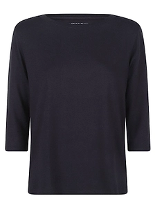 Majestic Filatures Boat-Neck Long Sleeve T-Shirts
