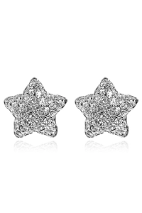 The Star Pave Stud Earrings