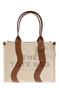 The Wavy Canvas Large Tote Bag