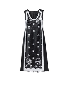 Marc Jacobs Trompe L'oeil Eyelet Dress