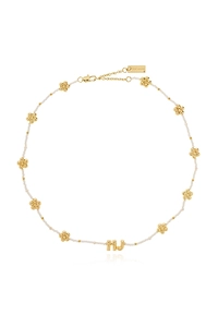 Marc Jacobs Flower Embellished Necklace