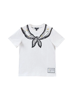 Marc Jacobs Trompe L'oeil Scarf T-Shirt