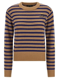 Marc Jacobs Joy Striped Crewneck Jumper