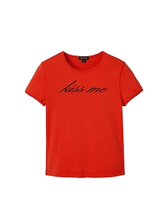 Marc Jacobs Kiss Me Logo T-Shirt