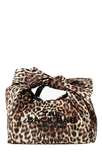 The Sack Bag Leopard Print Tote