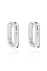 Logo Hoop Earrings