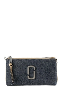 Marc Jacobs Logo Plaque Denim Shoulder Bag