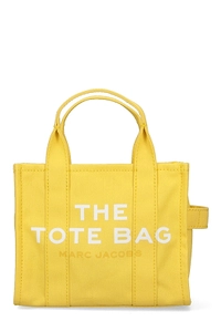 Marc Jacobs Logo Printed Zip-Up Small Tote Bag
