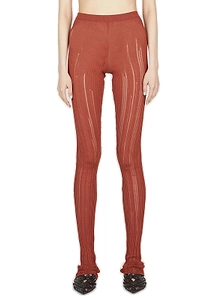 Marco Rambaldi Ribbed-Knit Leggings
