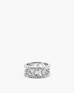 Marc Jacobs Monogram Pavé Ring