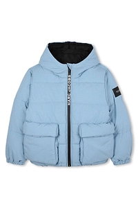 The Marc Jacobs Kids Reversible Hooded Down Jacket