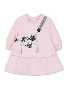 Marc Jacobs Ruffled Hem Cotton Dress