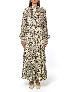 Marella Mllmastro Long Printed Georgette Shirt Dress