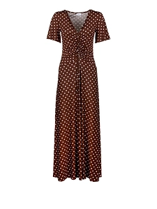 Marella V-Neck Long Dress