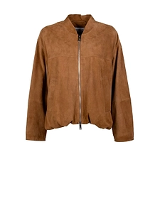 Marella Zip-Up Bomber Jacket