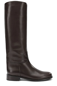 Maretto Low-Heel Knee-High Boots