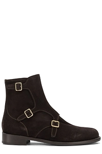 Maretto Triple-Buckle Ankle Boots