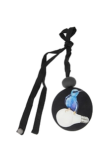 Graphic Pendant Necklace