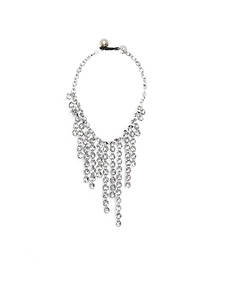 Maria Calderara Crystal Fringe Necklace