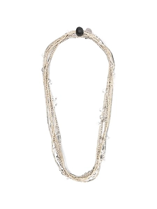 Maria Calderara Multi-Strand Crystal Necklace