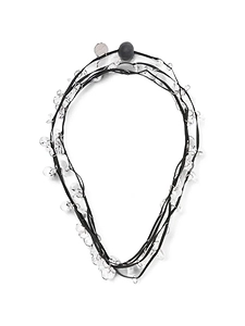 Maria Calderara Multi-Strand Crystal Necklace