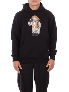 Market Graphic-Pinted Hoodie