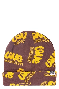 Logo Intarsia Beanie Hat