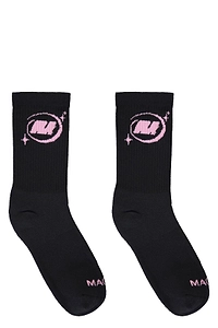 Market Logo-Detail Knitted Socks