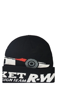 Racing Intarsia Knit Hat