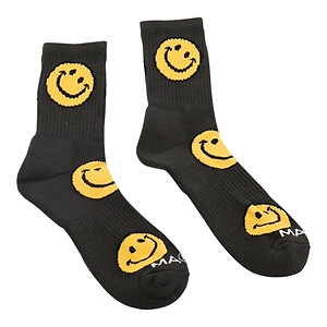 Smile Face Stretched Socks