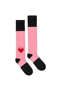 Marni Kids Mz 46 F Heart Motif Socks