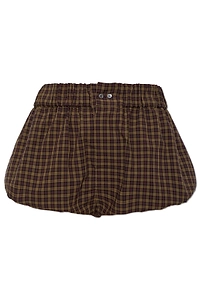 Marni Checked Bubble Shorts