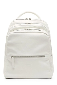 Triparto Logo Debossed Backpack