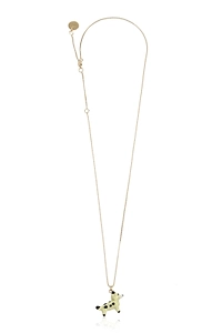 Marni Dog Embellished Necklace