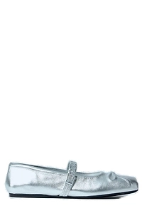 Marni Logo Embossed Ballet Flats