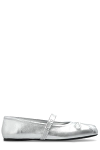 Marni Logo Embossed Ballet Flats