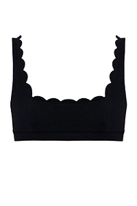 Marysia Mini Palm Springs Scalloped Bikini Top